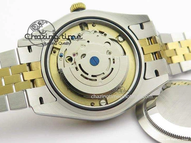 AAA Replica Watches SS A DateJust Version Edition II BP 3606 Bracelet Colorful 41mm Dial YG Jubilee Best Maker On Gray New Roman 0105